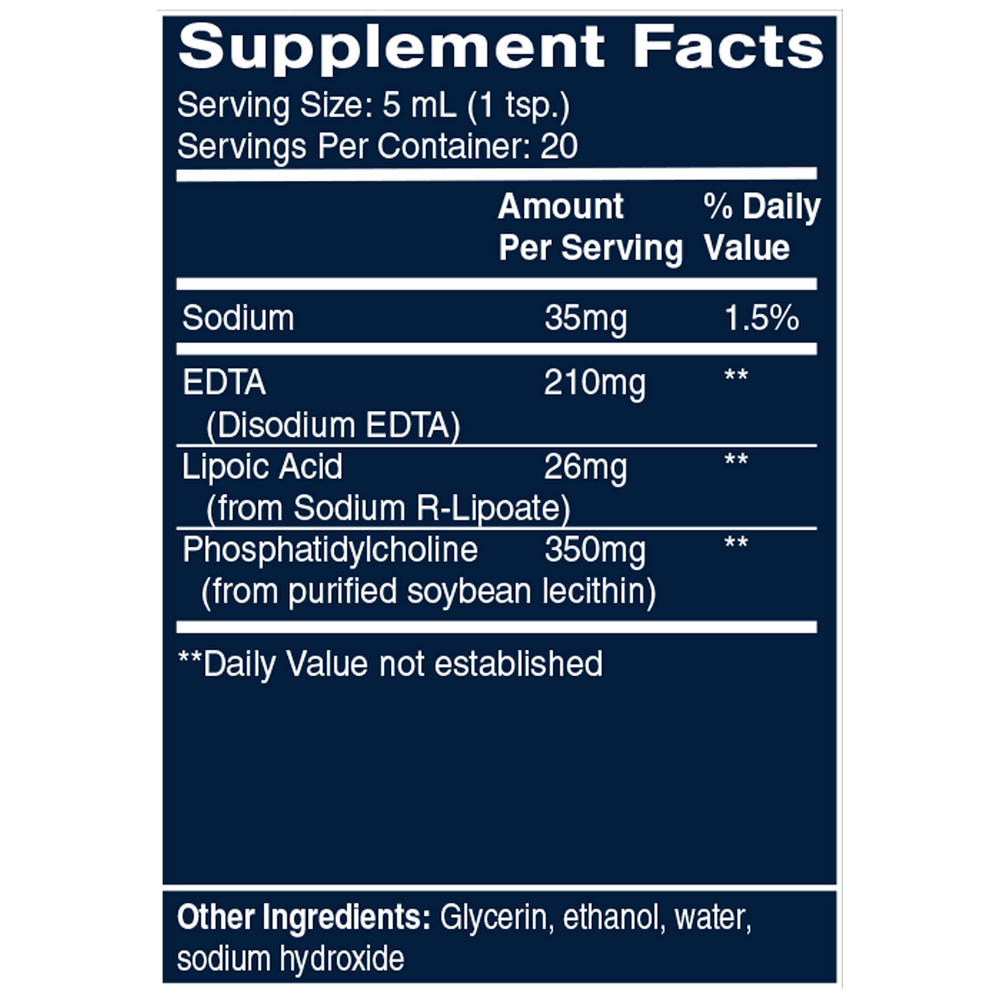 EDTA R Lipoic Acid Liposomal