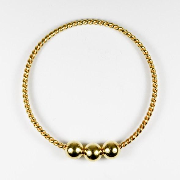 Sacred ½ Cubit Tensor Ring, 24K Gold Plated