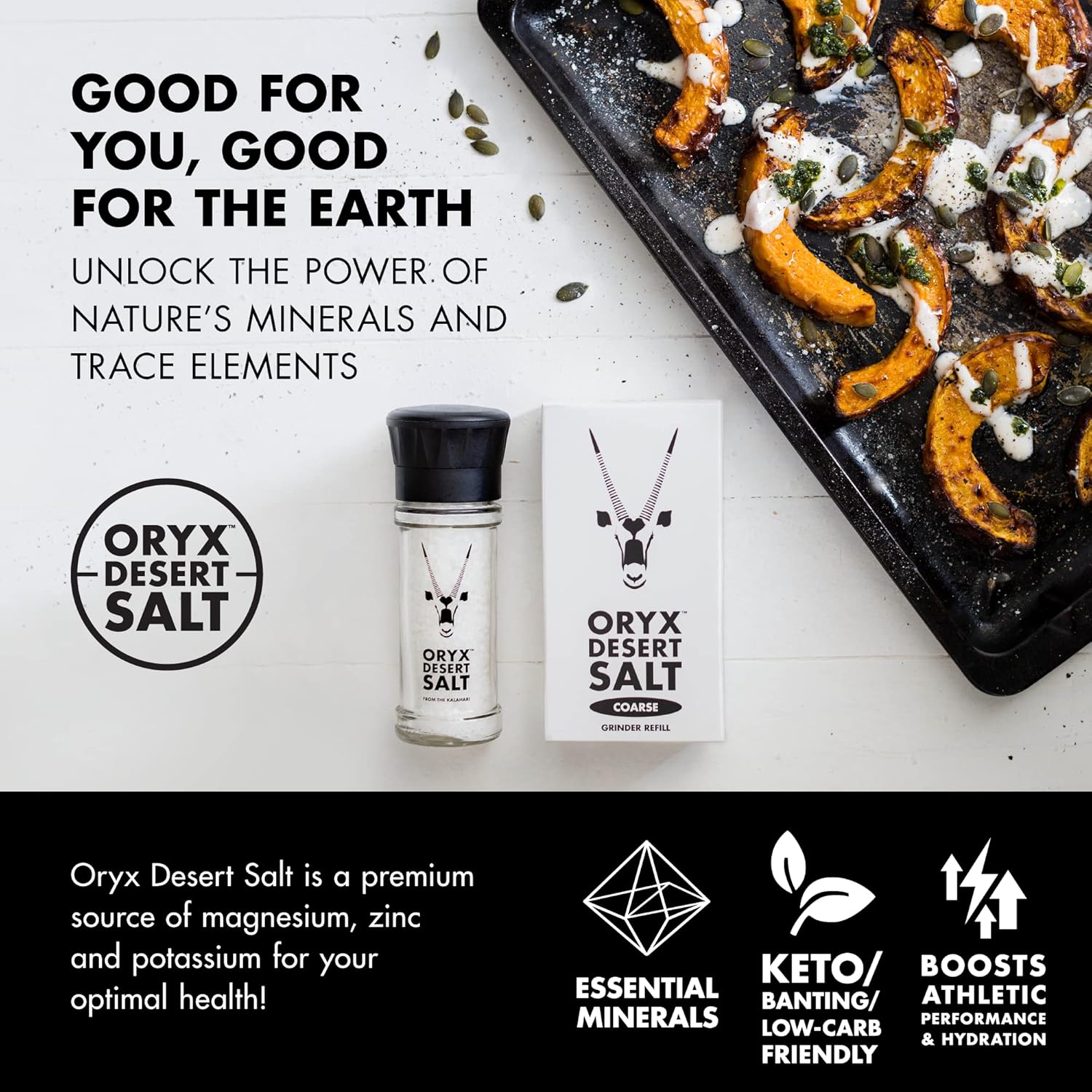 Oryx Desert Salt & Pepper - Good for You, Good for the Earth