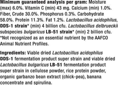 Natren Gastro Vegi-Dophilus 3.0 oz powder