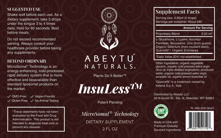 InsuLess™ - New 2 oz!