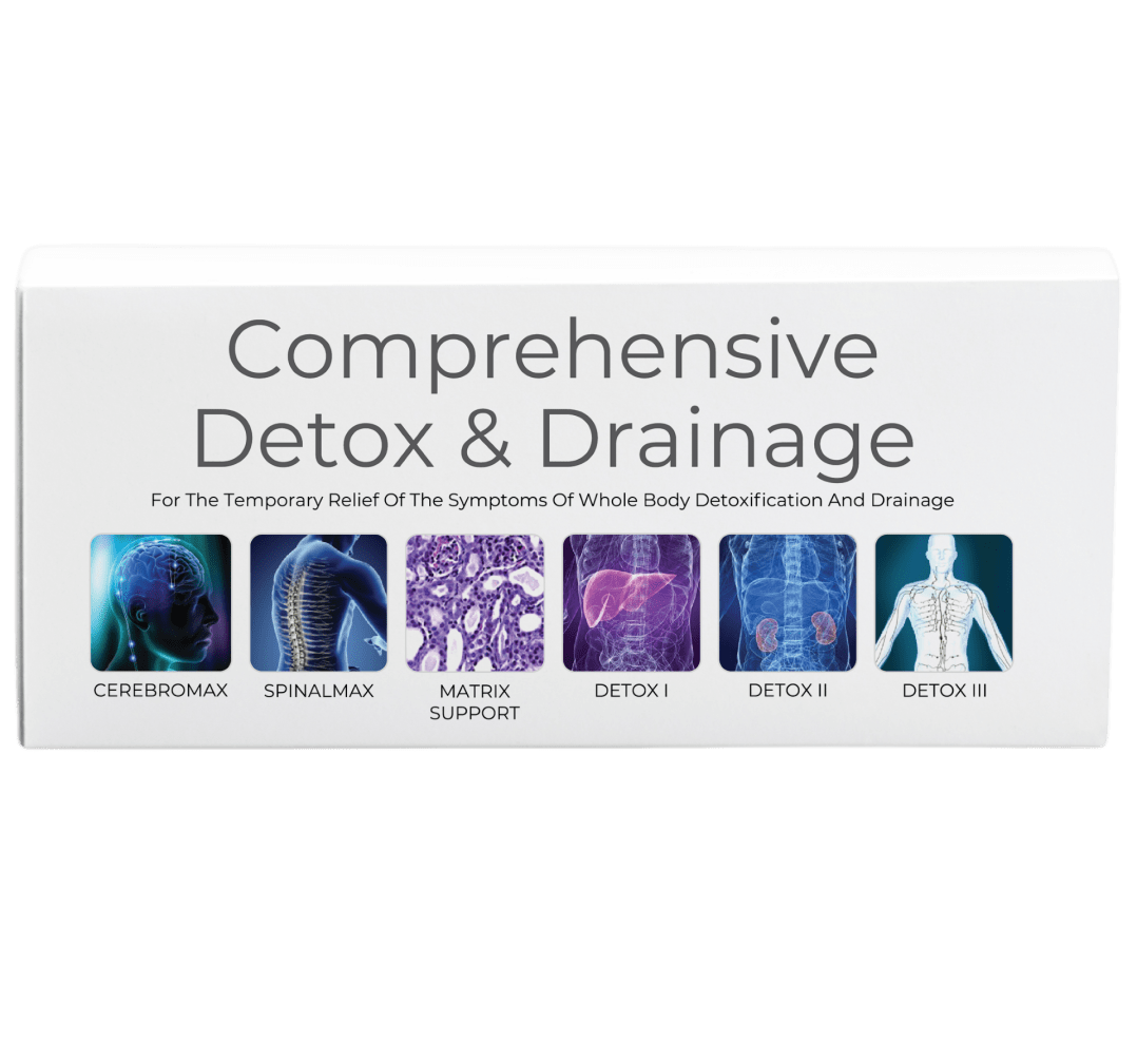 Comprehensive Homeopathic Detox and Drainage Kit