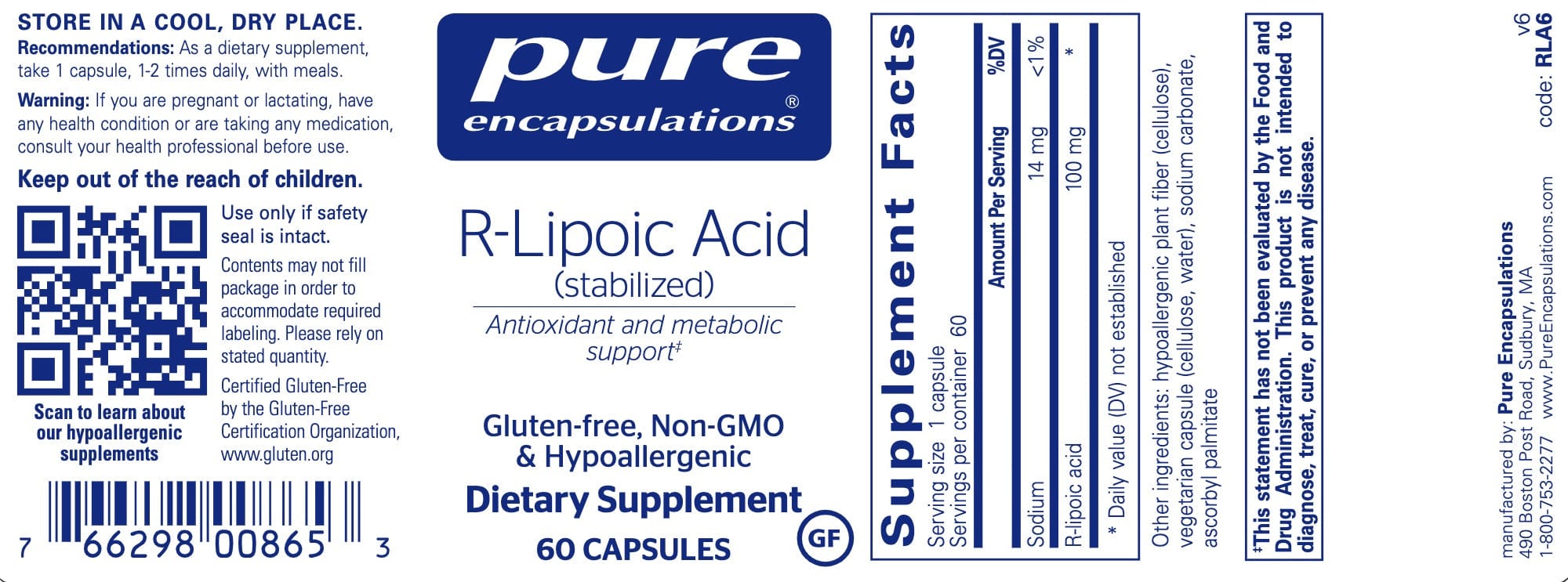 R-Lipoic Acid