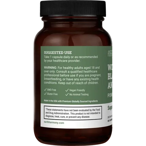 Wormwood, Black Walnut, and Cloves
