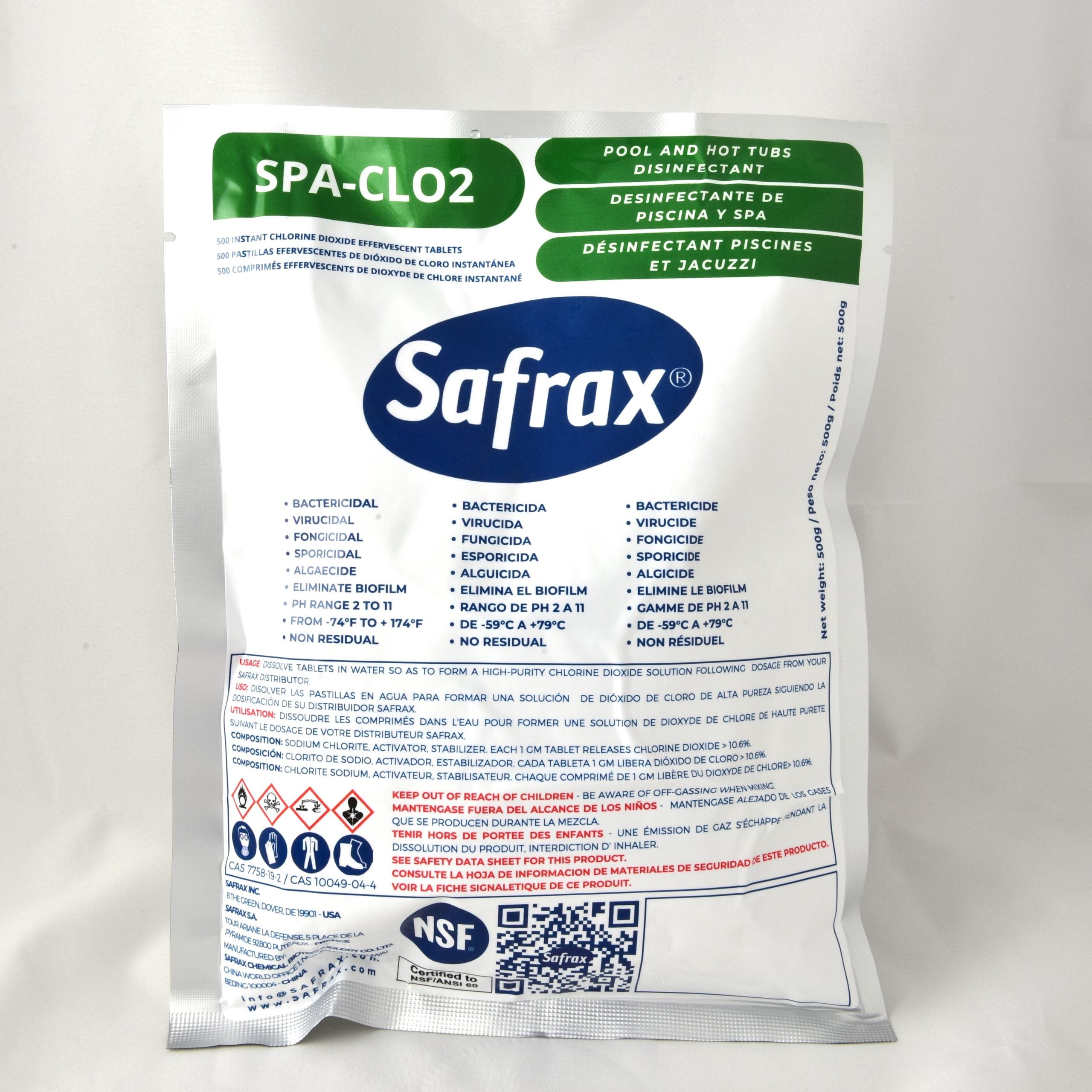 Safrax Chlorine Dioxide - Elevate your cleaning routine