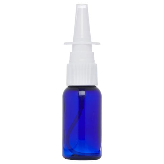 Smart Silver Nasal Spray Bottle