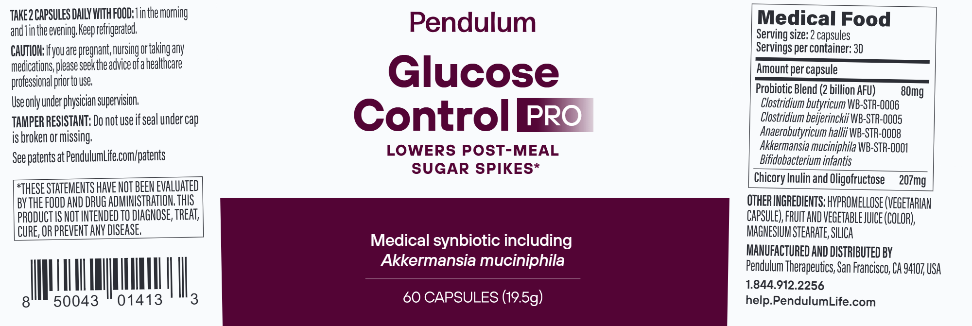 Glucose Control Pro 60 caps