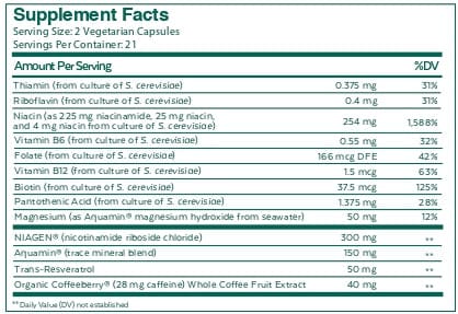 Qualia NAD+ Optimized Aging 42 caps