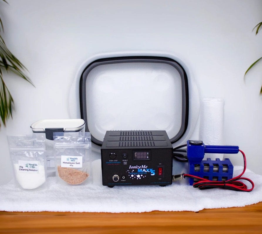 IonizeMe Maxx 5 - The Most Powerful 5A / 20V Made in USA Ionic Detox Footbath System