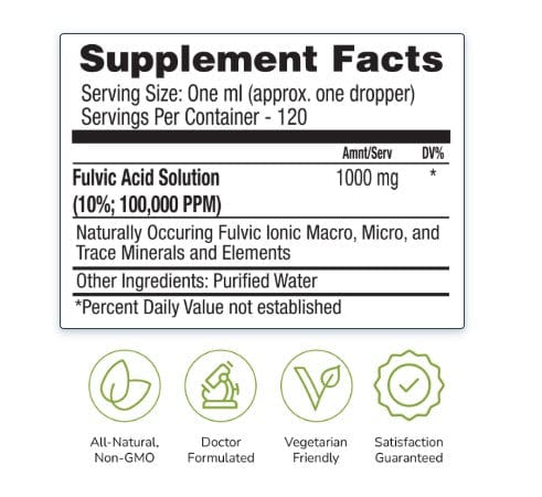 Fulvic Super Concentrate