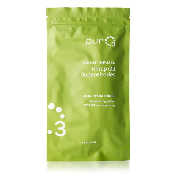 Ozone-Infused Hemp Oil Suppositories