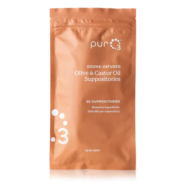 PurO3 Ozonated Olive/Castor Oil Suppositories