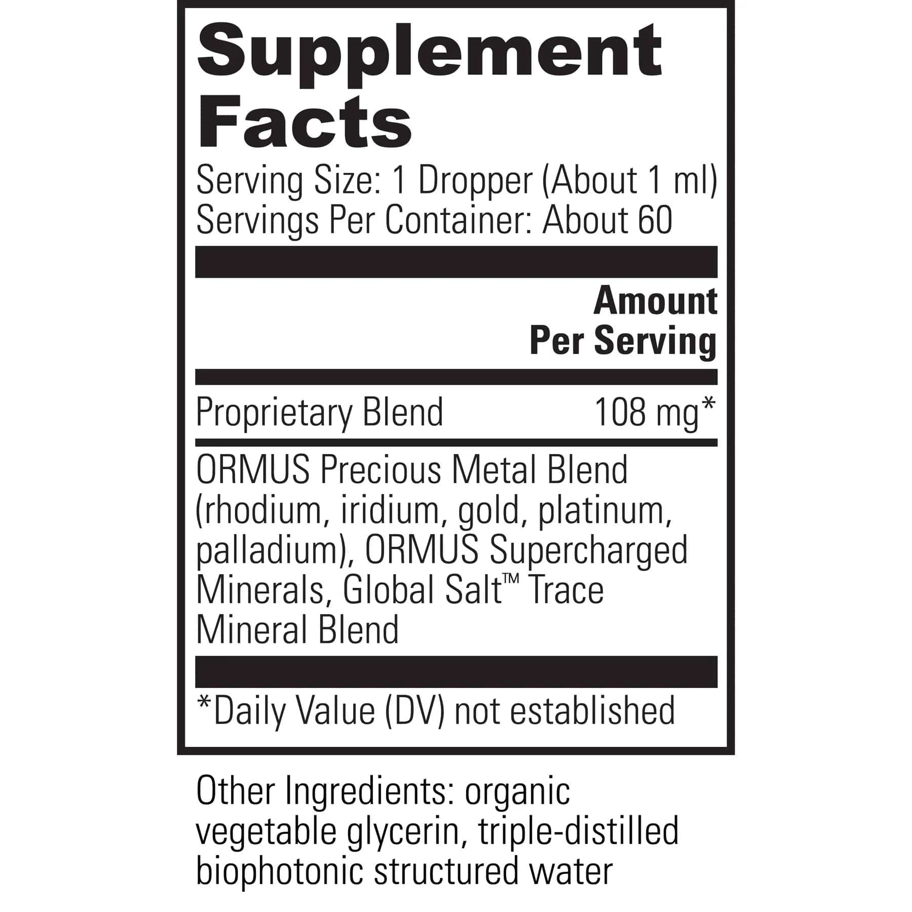 ORMUS Earth Minerals™